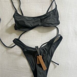 ❌SOLD❌Skims gunmetal bikini set